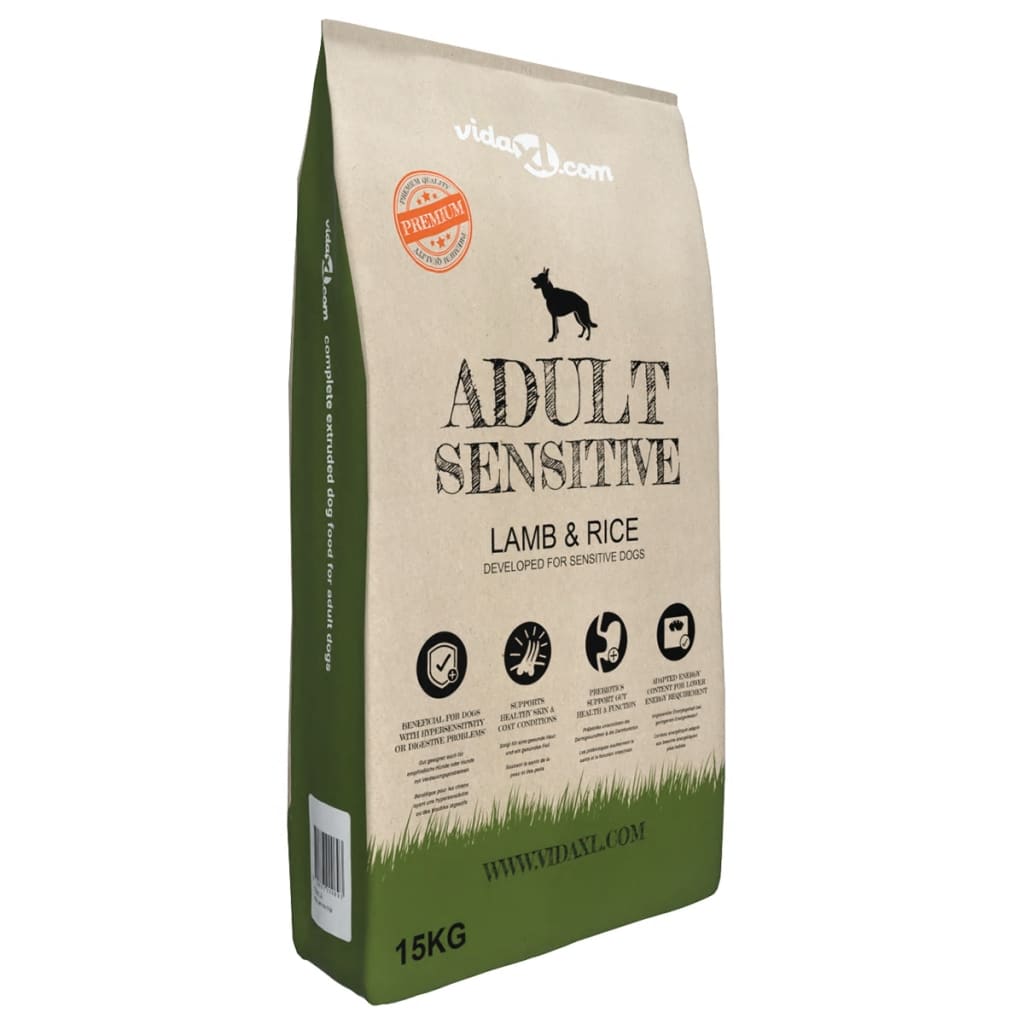 Ξηρά Τροφή Σκύλων Premium Adult Sensitive Lamb & Rice 15 κ.