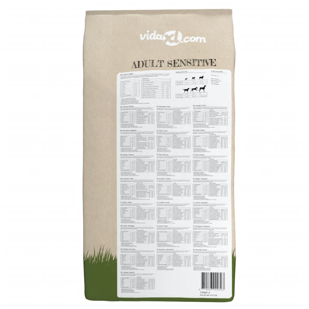 Ξηρά Τροφή Σκύλων Premium Adult Sensitive Lamb & Rice 15 κ.