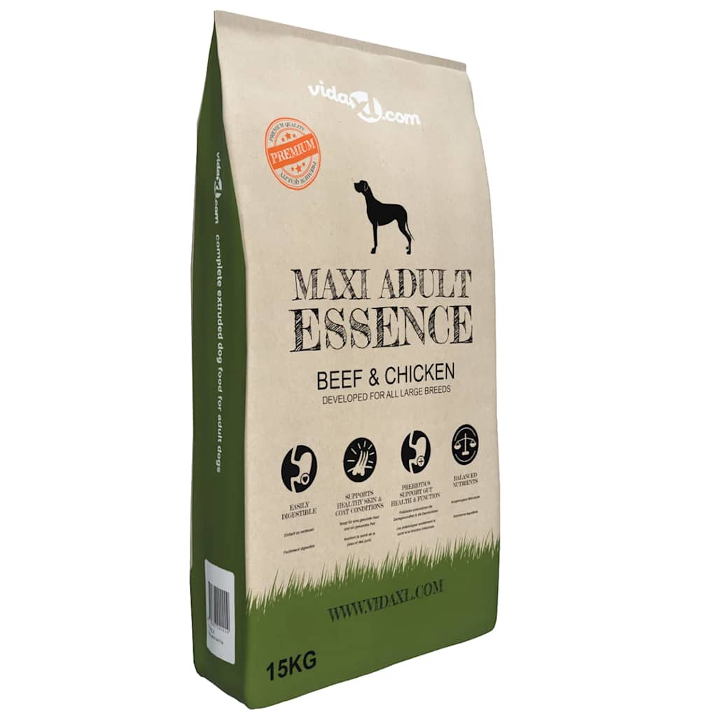 Ξηρά Τροφή Σκύλων Premium Maxi Adult Essence Beef & Chicken 15κ
