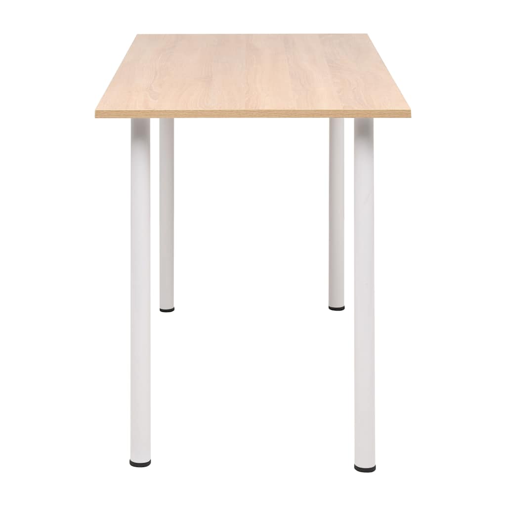 Τραπεζαρία Χρώμα Δρυός και Λευκό 120 x 60 x 73 εκ.