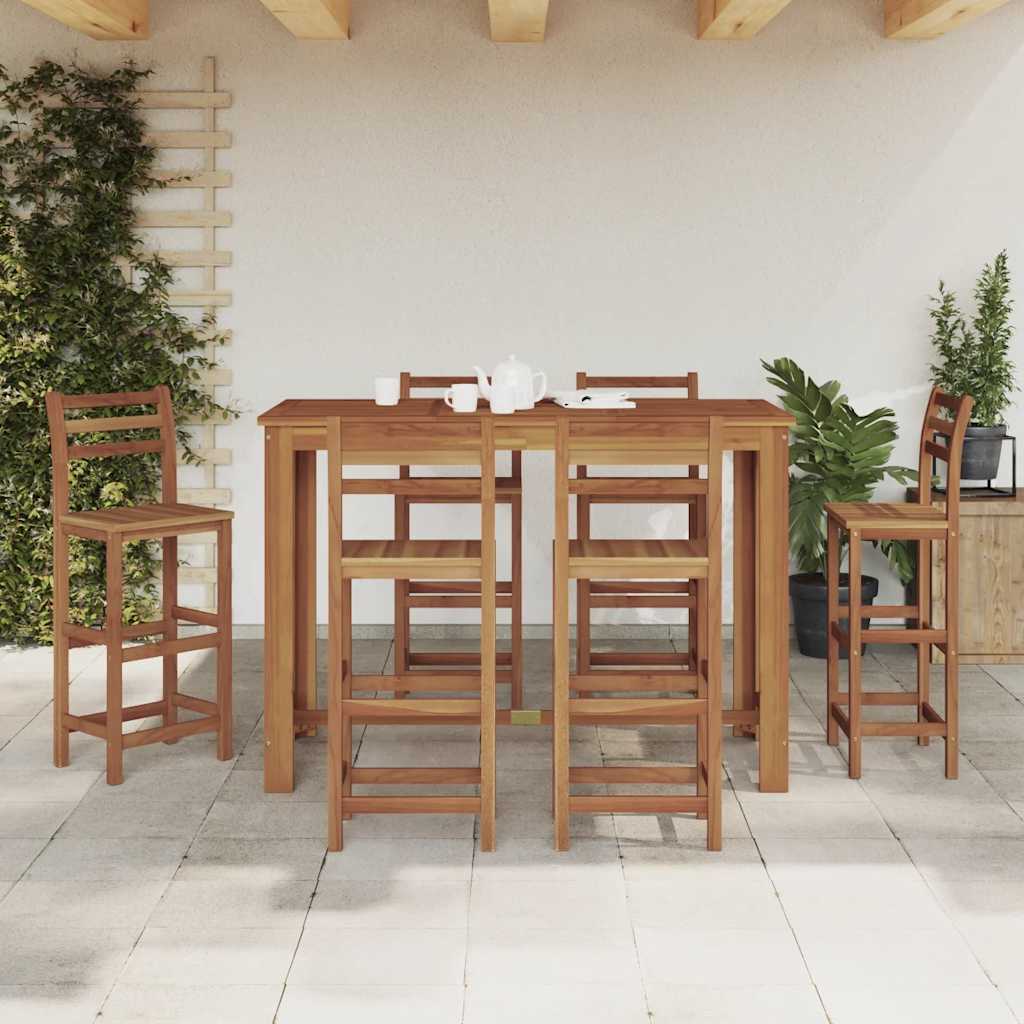 Τραπέζι Μπαρ 150 x 70 x 105 εκ. από Μασίφ Ξύλο Ακακίας