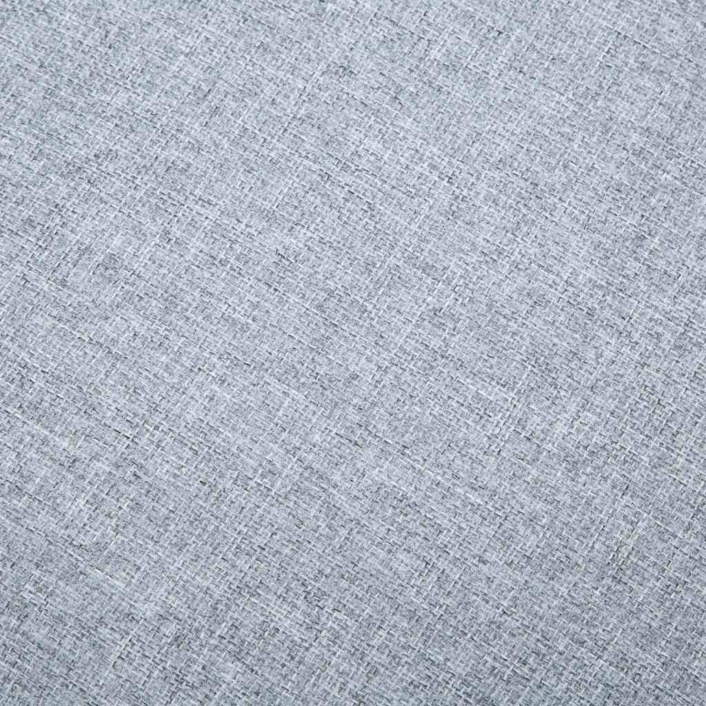 Καναπές Γωνιακός Ανοιχτό Γκρι 171,5x138x81,5 εκ. Υφασμάτινος