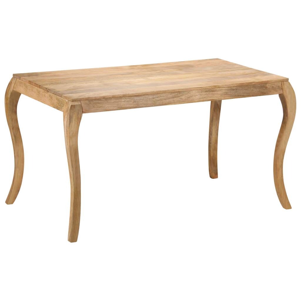 Τραπεζαρία 135 x 75 x 76 εκ. από Μασίφ Ξύλο Μάνγκο