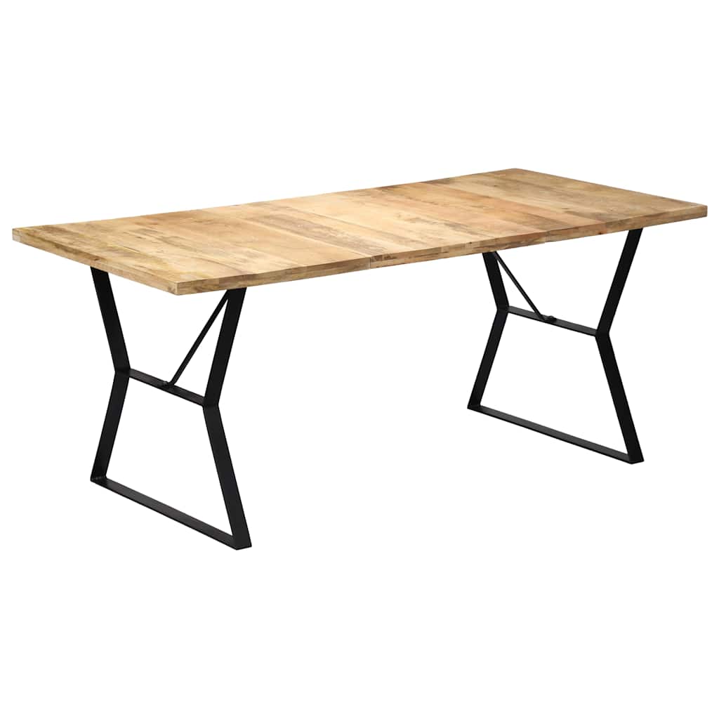 Τραπεζαρία 180 x 90 x 76 εκ. από Μασίφ Ξύλο Μάνγκο