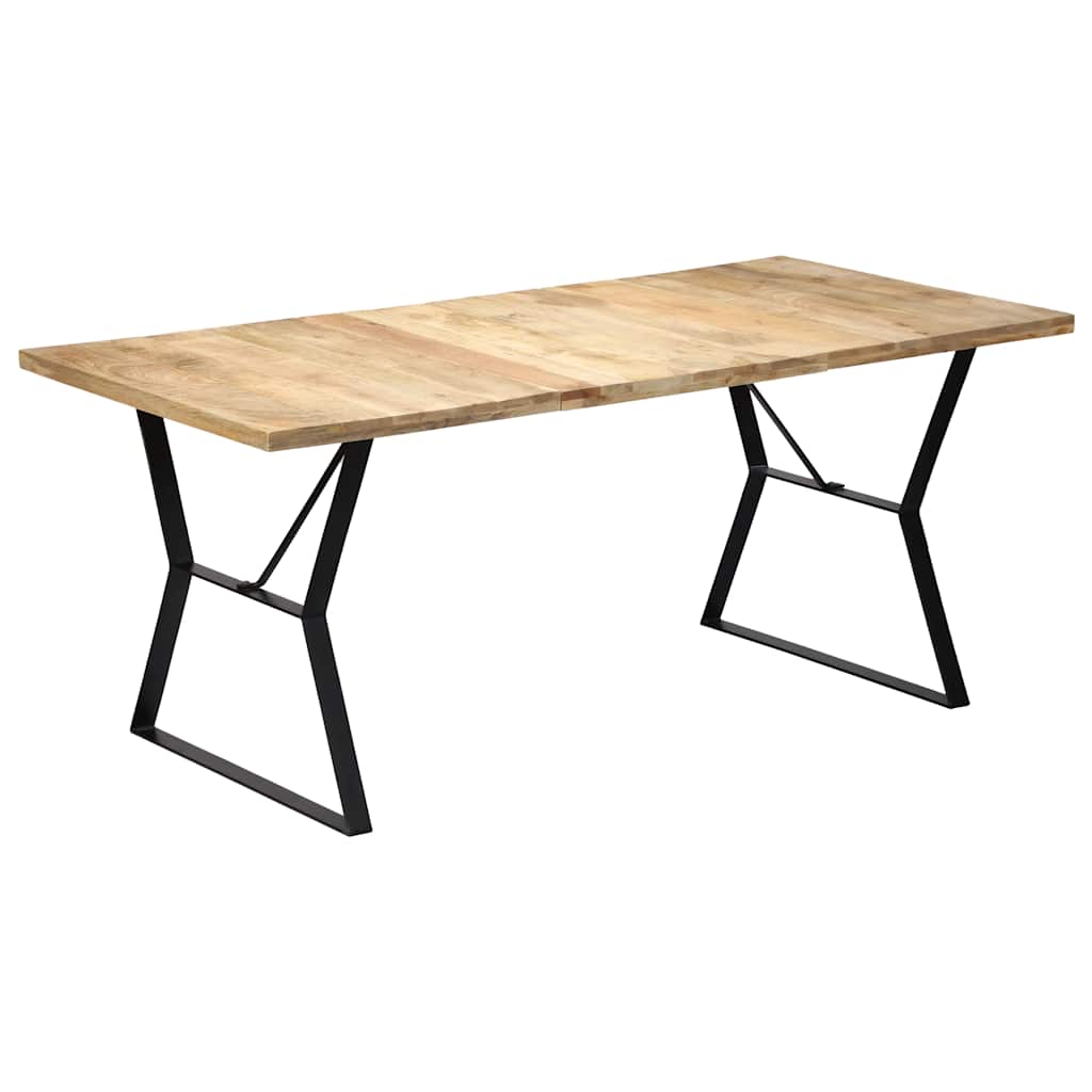 Τραπεζαρία 180 x 90 x 76 εκ. από Μασίφ Ξύλο Μάνγκο