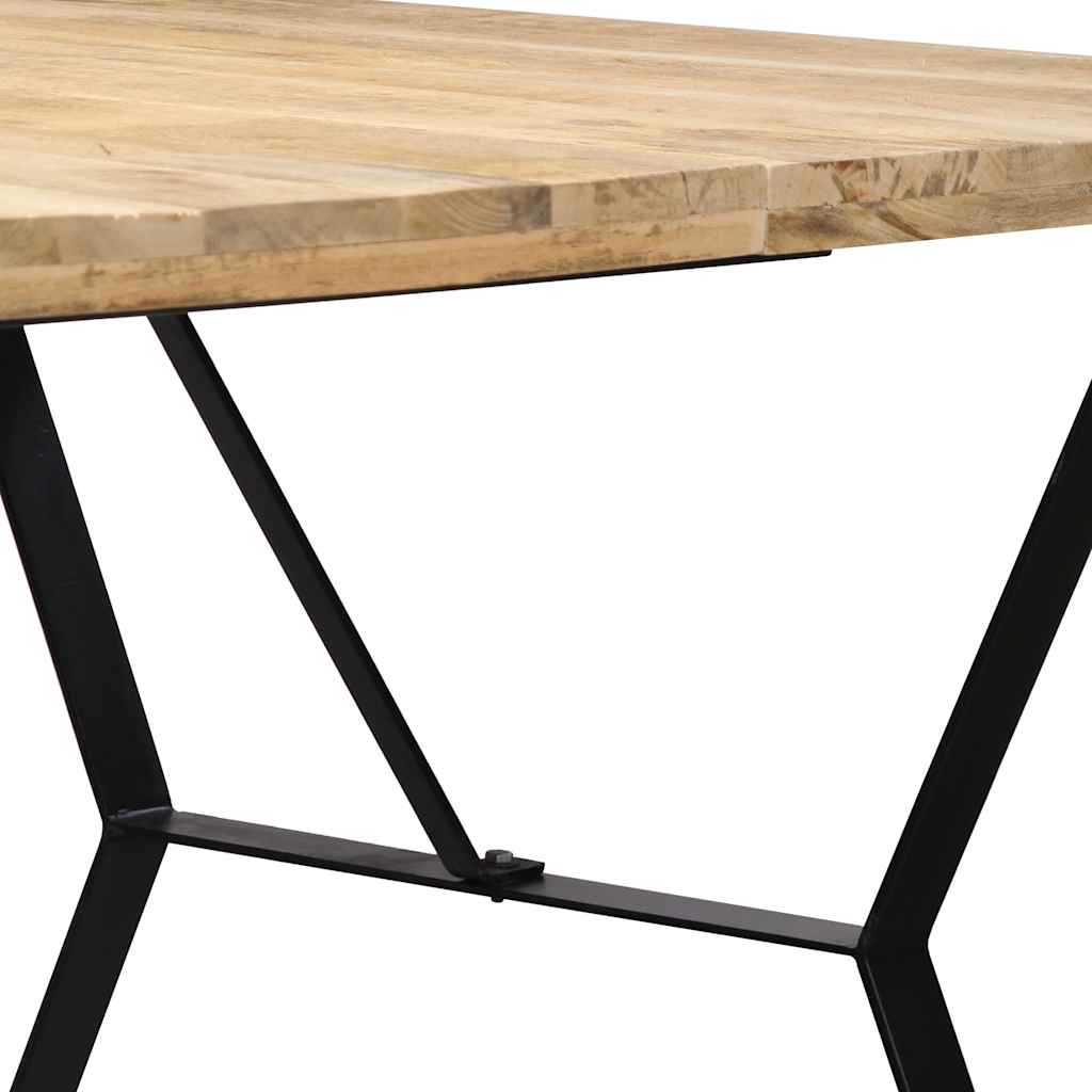 Τραπεζαρία 180 x 90 x 76 εκ. από Μασίφ Ξύλο Μάνγκο