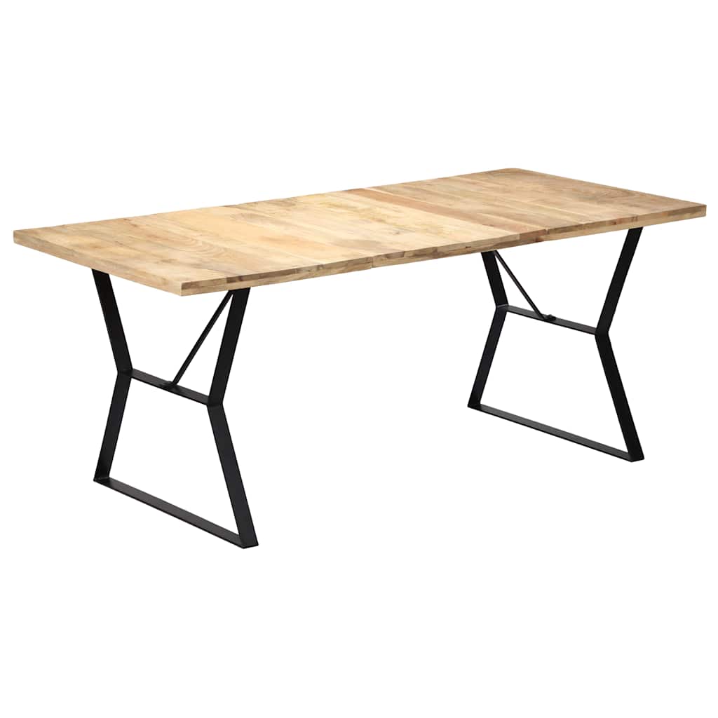 Τραπεζαρία 180 x 90 x 76 εκ. από Μασίφ Ξύλο Μάνγκο