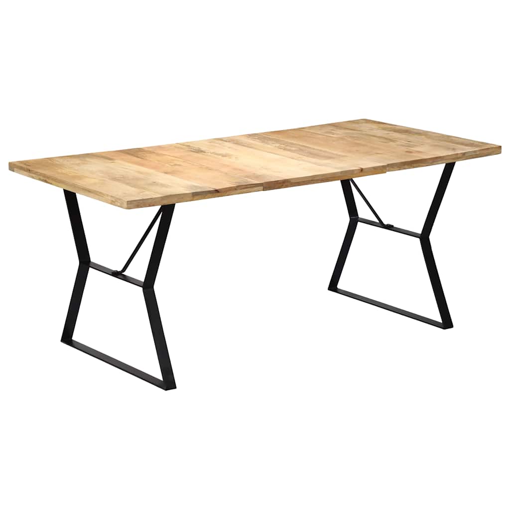Τραπεζαρία 180 x 90 x 76 εκ. από Μασίφ Ξύλο Μάνγκο