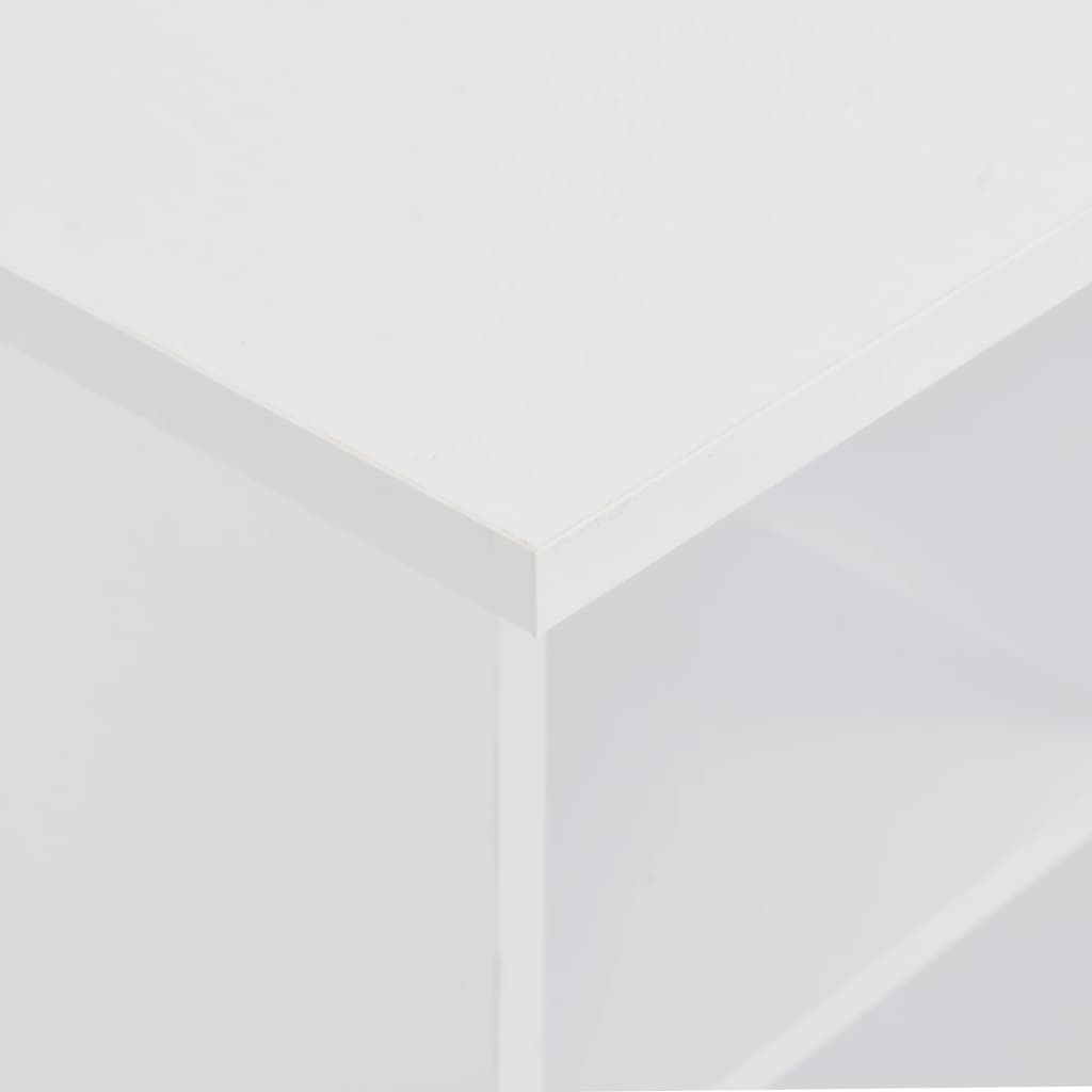 Τραπέζι Μπαρ Λευκό 60 x 60 x 110 εκ.