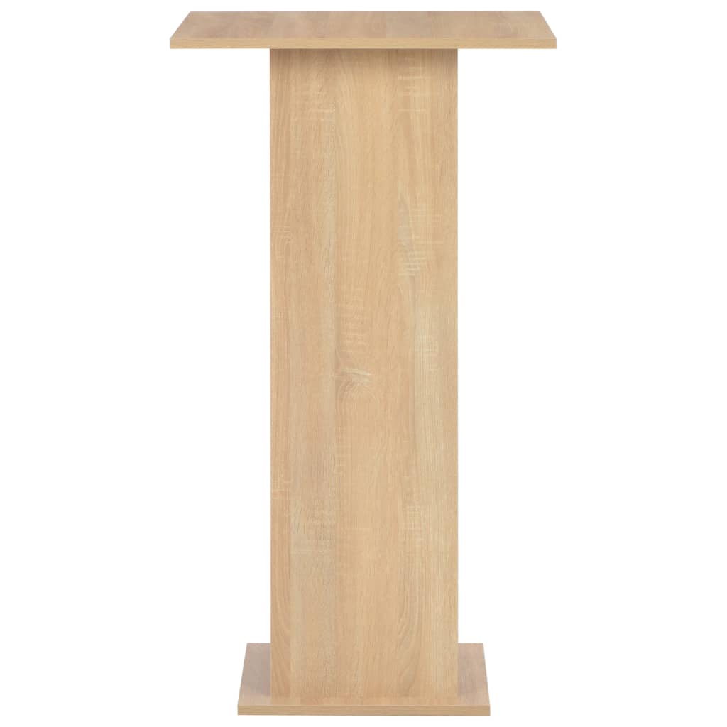 Τραπέζι Μπαρ Χρώμα Δρυός 60 x 60 x 110 εκ.