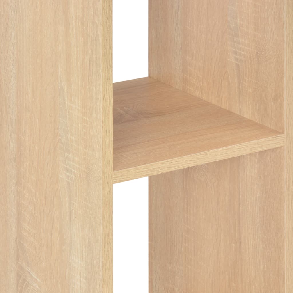 Τραπέζι Μπαρ Χρώμα Δρυός 60 x 60 x 110 εκ.