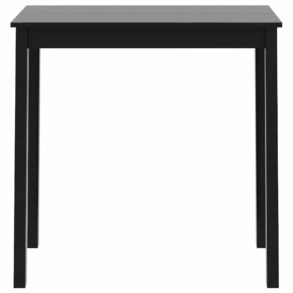 Τραπέζι Μπαρ Μαύρο 115 x 55 x 107 εκ. από MDF