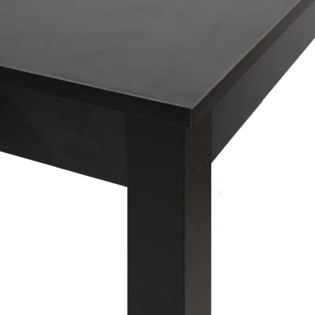 Τραπέζι Μπαρ Μαύρο 55 x 55 x 107 εκ. από MDF