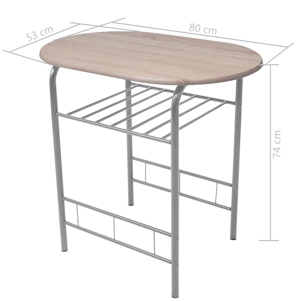 Σετ Επίπλων Μπαρ για Πρωινό από MDF