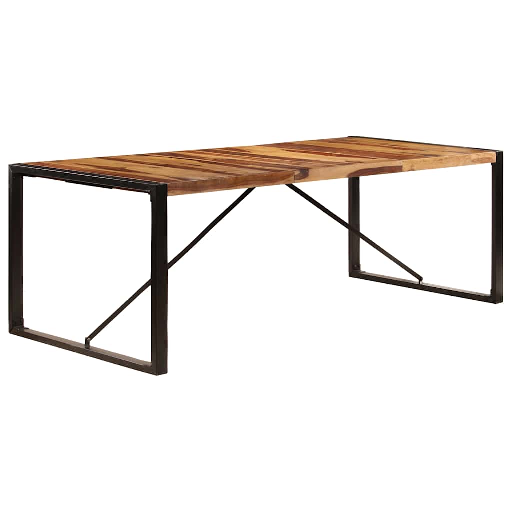 Τραπεζαρία 220 x 100 x 75 εκ. από Μασίφ Ξύλο Ακακίας