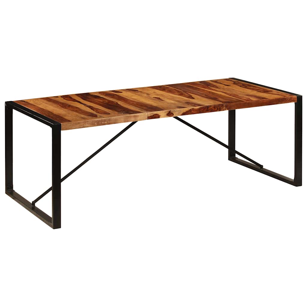 Τραπεζαρία 220 x 100 x 75 εκ. από Μασίφ Ξύλο Ακακίας