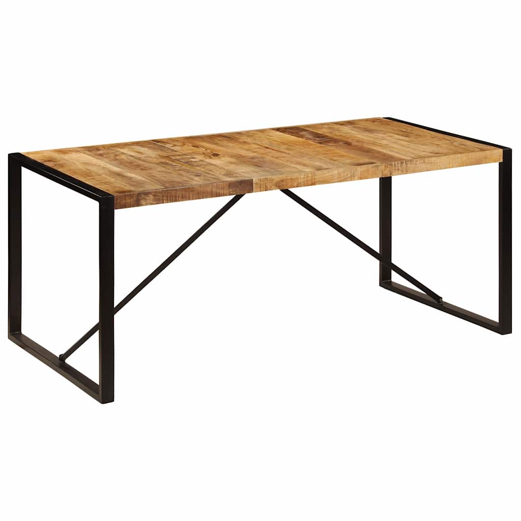 Τραπεζαρία 180 x 90 x 75 εκ. από Μασίφ Ξύλο Μάνγκο