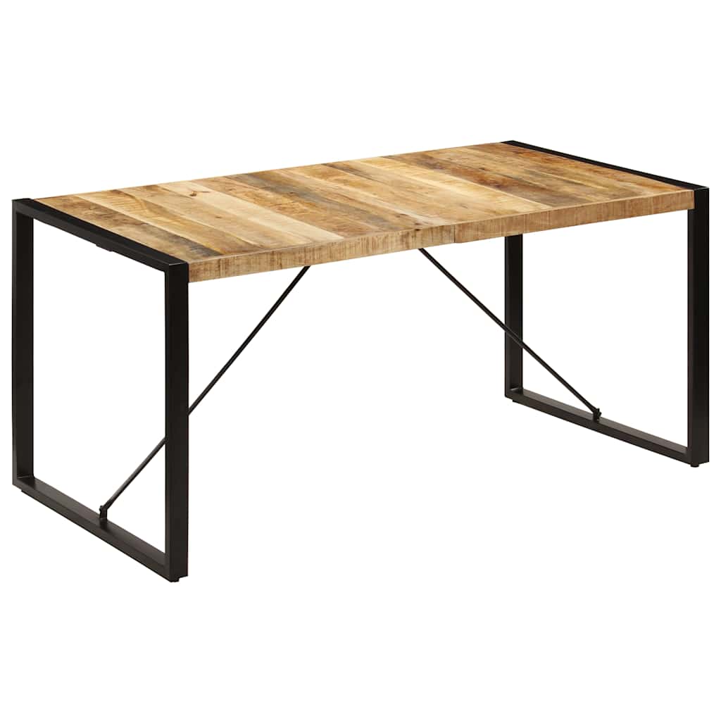 Τραπεζαρία 160 x 80 x 75 εκ. από Μασίφ Ξύλο Μάνγκο