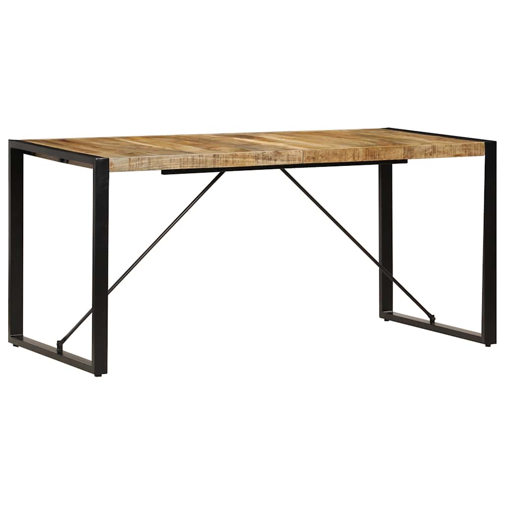 Τραπεζαρία 160 x 80 x 75 εκ. από Μασίφ Ξύλο Μάνγκο