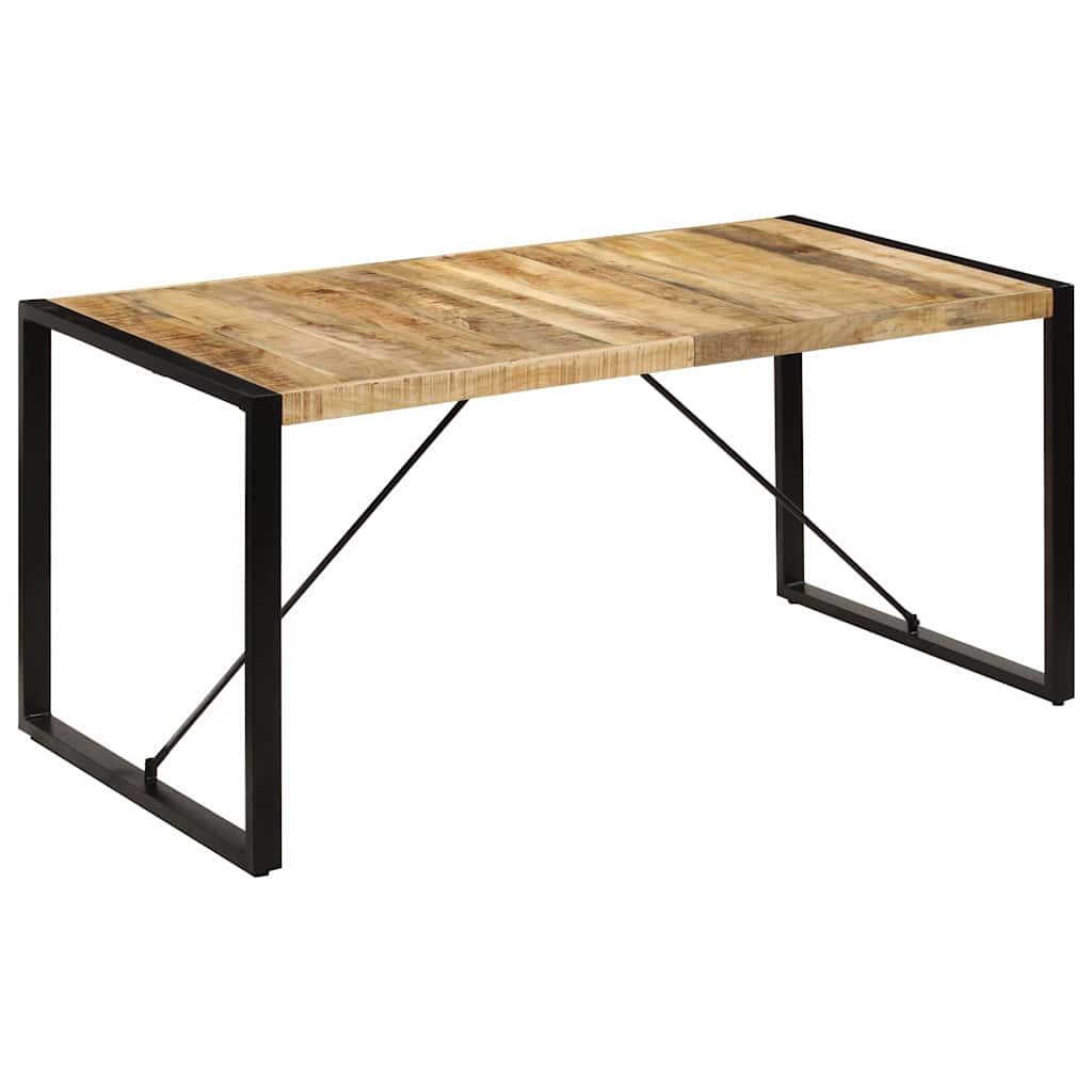 Τραπεζαρία 160 x 80 x 75 εκ. από Μασίφ Ξύλο Μάνγκο
