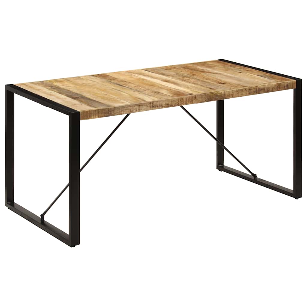 Τραπεζαρία 160 x 80 x 75 εκ. από Μασίφ Ξύλο Μάνγκο