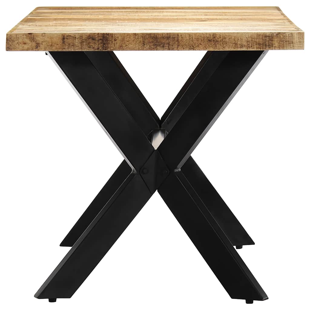 Τραπεζαρία 160 x 80 x 75 εκ. από Μασίφ Ακατέργαστο Ξύλο Μάνγκο