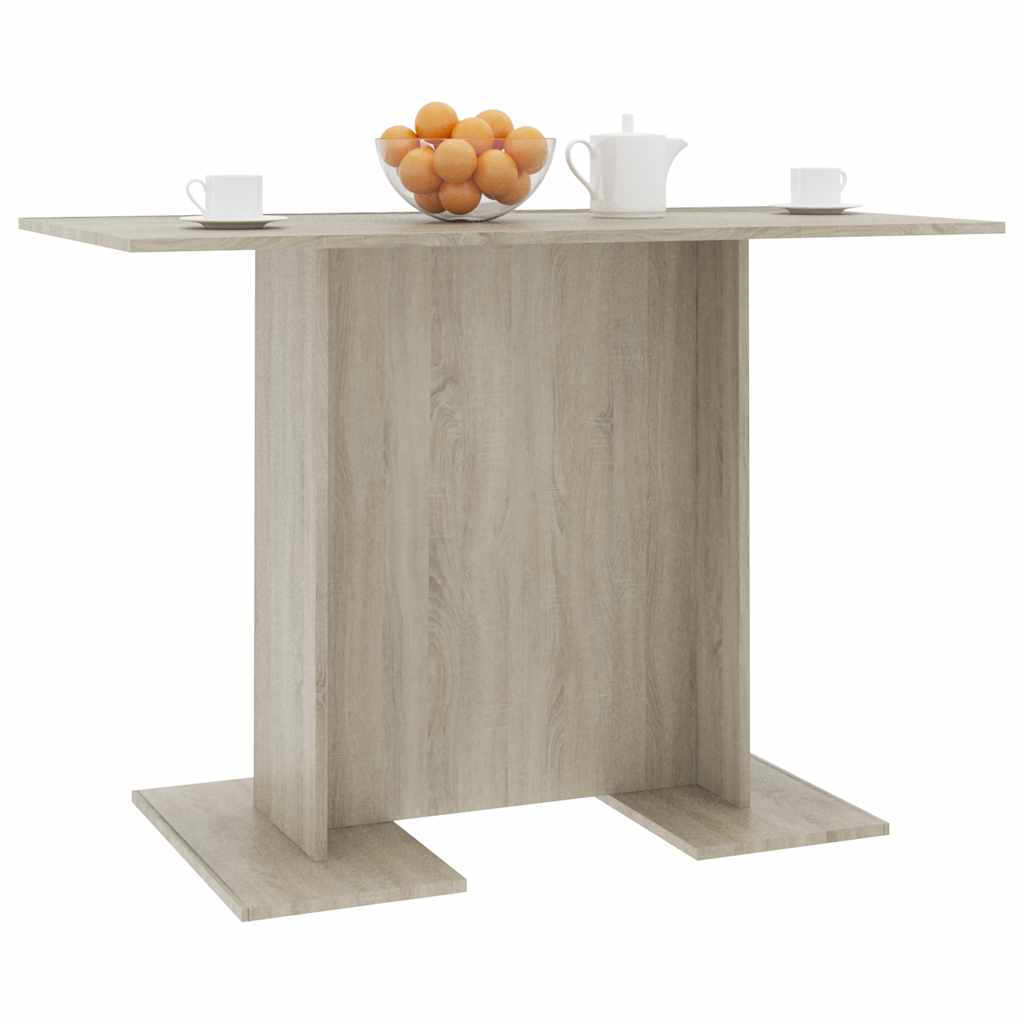 Τραπεζαρία Sonoma Δρυς 110 x 60 x 75 εκ. από Επεξ. Ξύλο