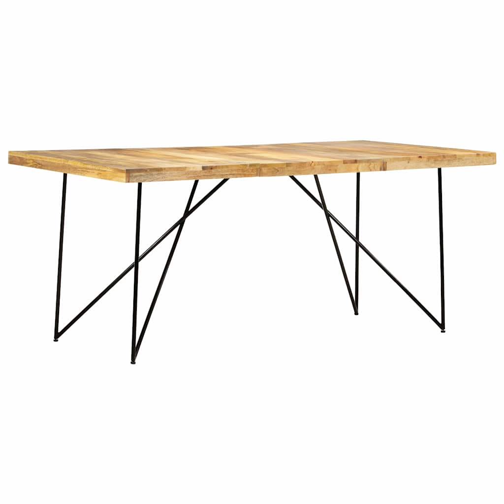 Τραπεζαρία 180 x 90 x 76 εκ. από Μασίφ Ξύλο Μάνγκο