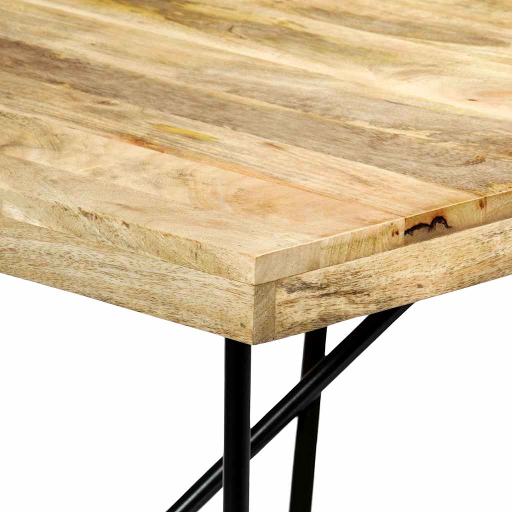 Τραπεζαρία 180 x 90 x 76 εκ. από Μασίφ Ξύλο Μάνγκο
