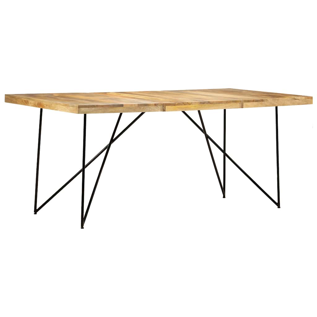Τραπεζαρία 180 x 90 x 76 εκ. από Μασίφ Ξύλο Μάνγκο