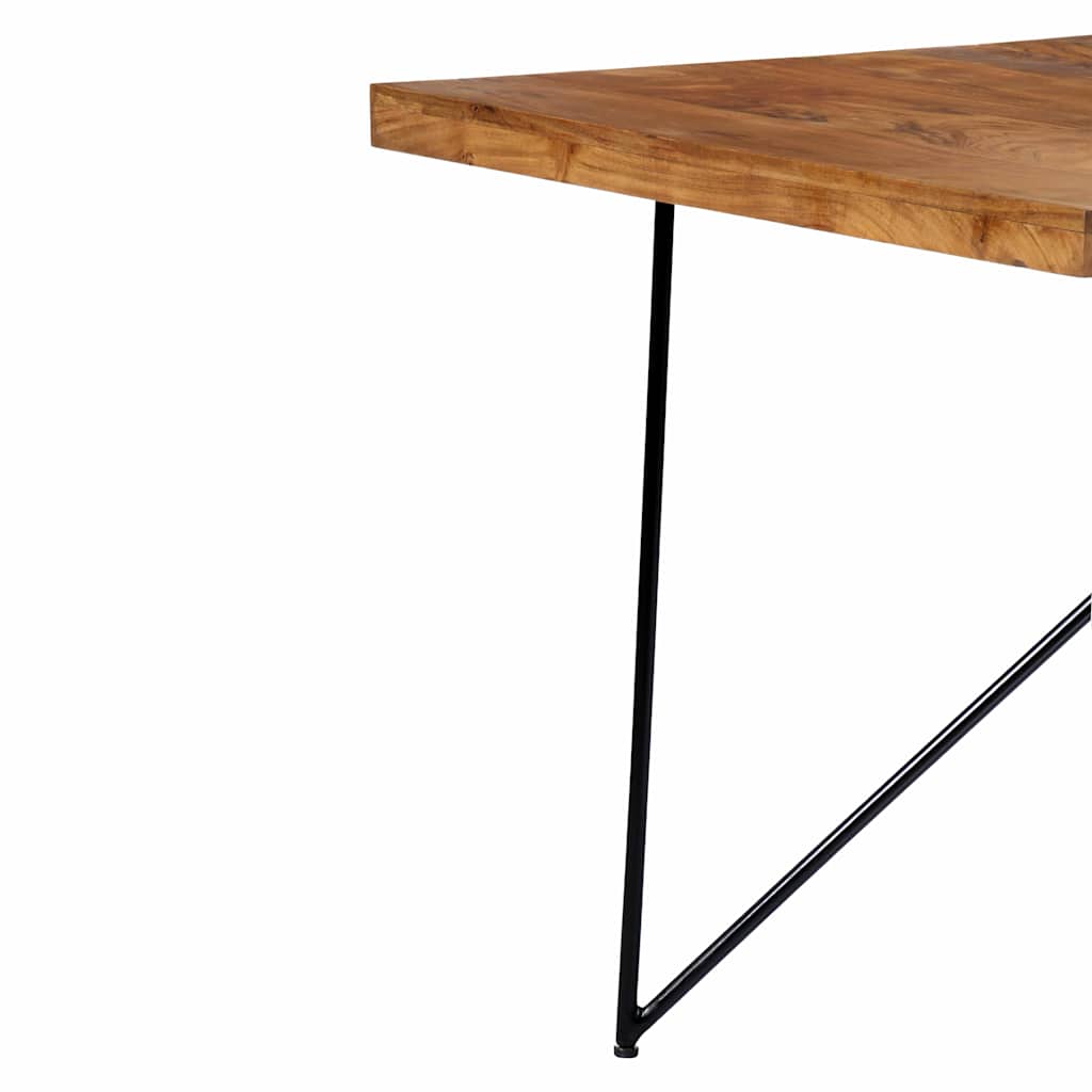Τραπεζαρία 180 x 90 x 76 εκ. από Μασίφ Ξύλο Ακακίας