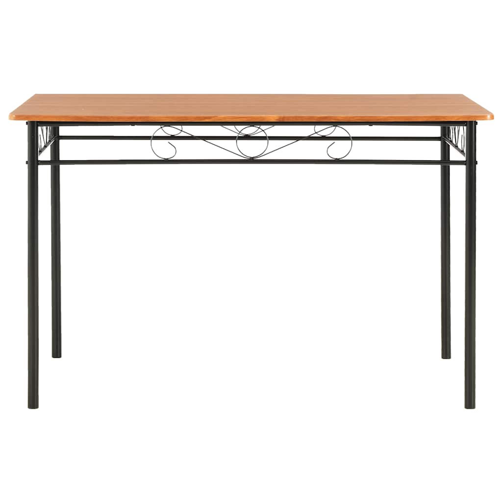 Τραπεζαρία Καφέ 120 x 70 x 75 εκ. από MDF
