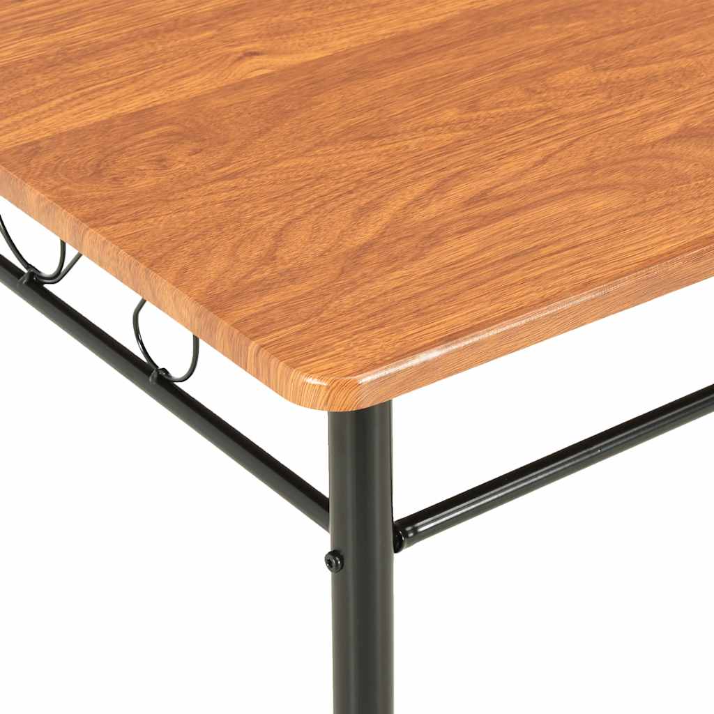 Τραπεζαρία Καφέ 120 x 70 x 75 εκ. από MDF