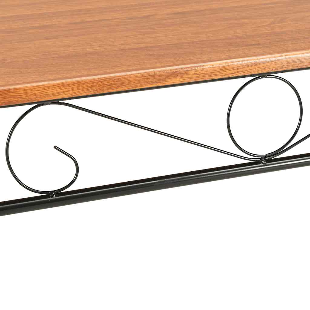 Τραπεζαρία Καφέ 120 x 70 x 75 εκ. από MDF