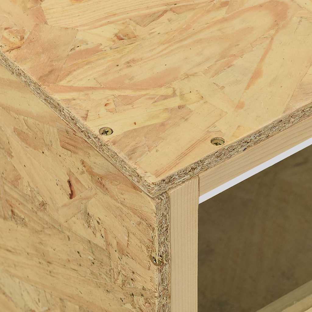 Ενυδρείο Ερπετών 60 x 30 x 30 εκ. από Επεξεργασμένο Ξύλο