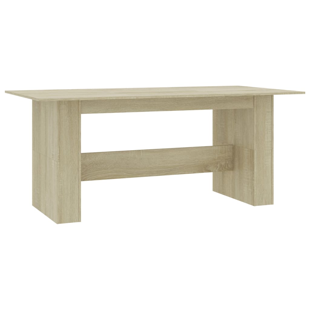 Τραπεζαρία Sonoma Δρυς 180 x 90 x 76 εκ. από Επεξ. Ξύλο