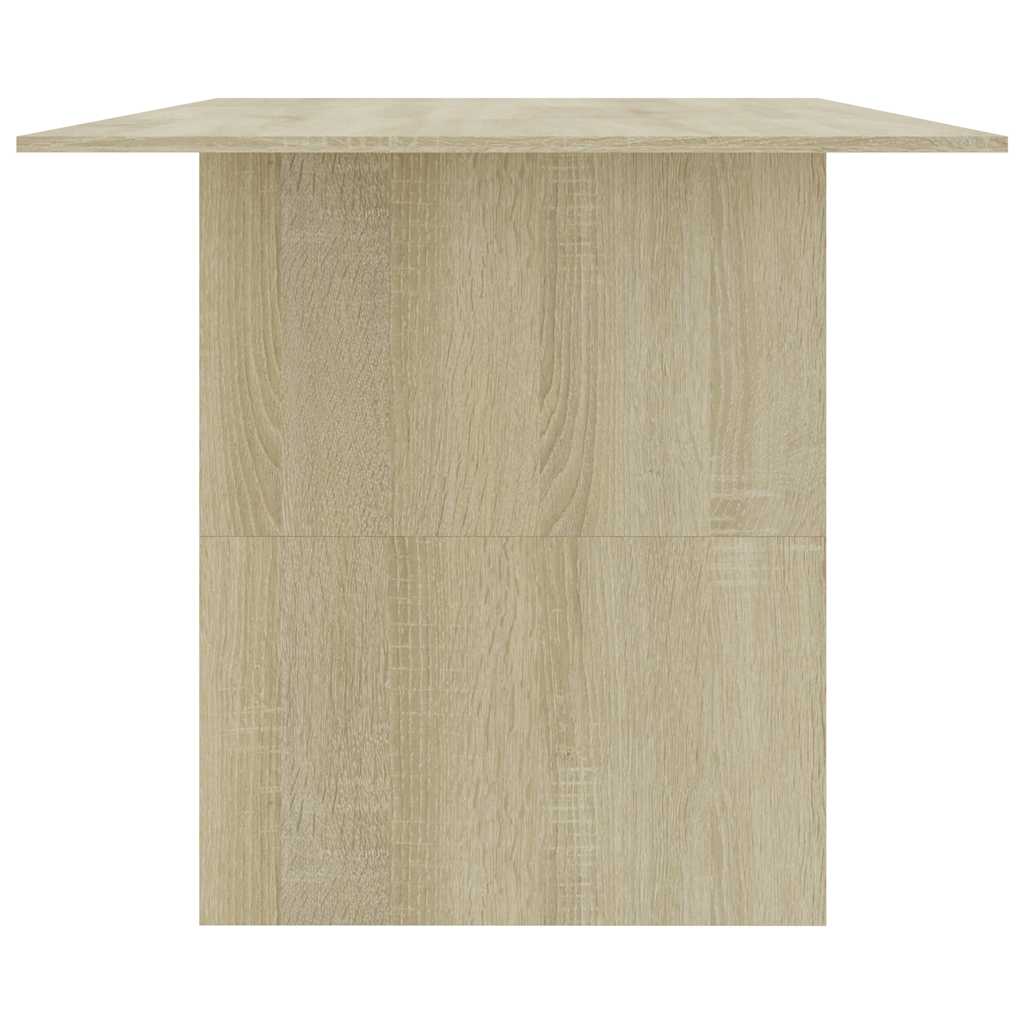 Τραπεζαρία Sonoma Δρυς 180 x 90 x 76 εκ. από Επεξ. Ξύλο