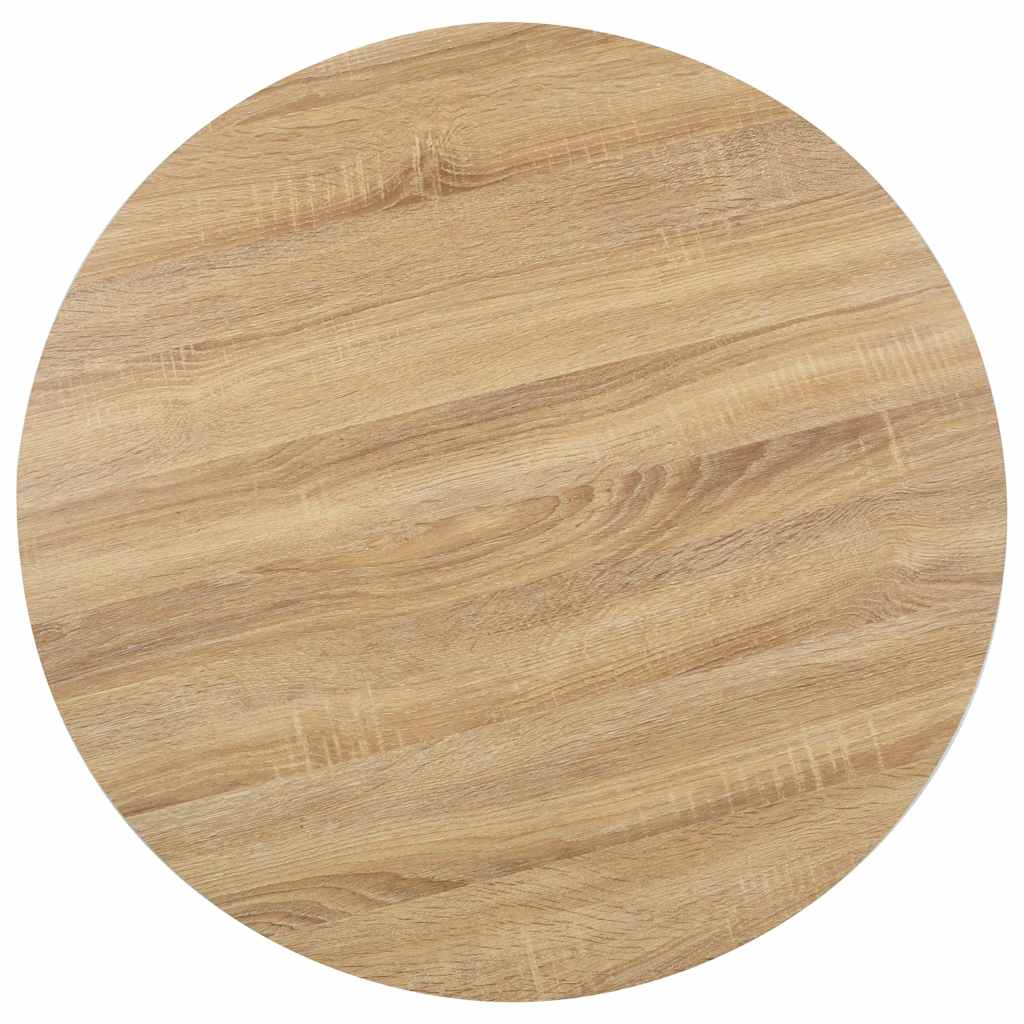 Τραπέζι Bistro Ανοιχτό Καφέ 80 εκ. από MDF