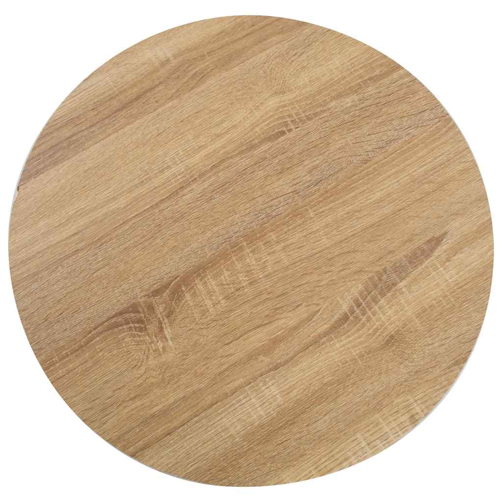 Τραπέζι Bistro Ανοιχτό Καφέ 80 εκ. από MDF