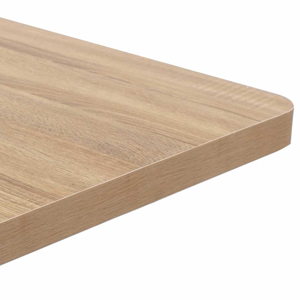 Τραπέζι Bistro Ανοιχτό Καφέ 50 x 50 εκ. από MDF