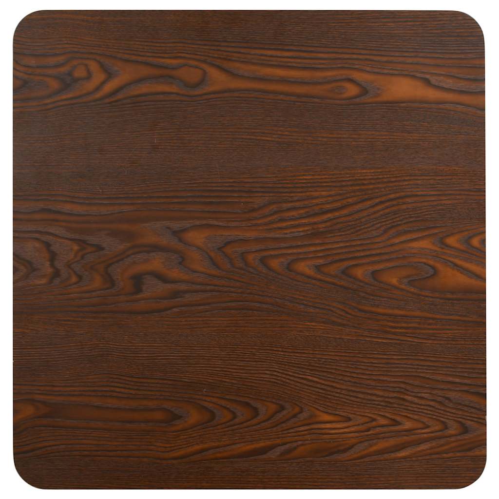 Τραπέζι Bistro Σκούρο Καφέ 50 x 50 εκ. από MDF