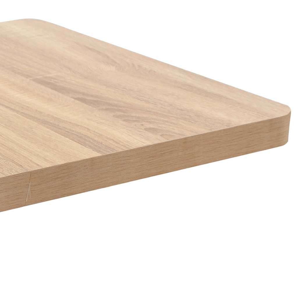 Τραπέζι Bistro Ανοιχτό Καφέ 60 x 60 εκ. από MDF