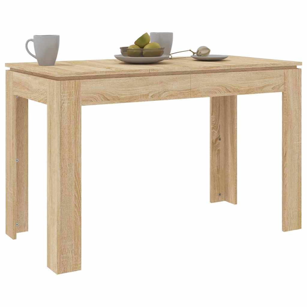 Τραπεζαρία Sonoma Δρυς 120 x 60 x 76 εκ. από Επεξ. Ξύλο