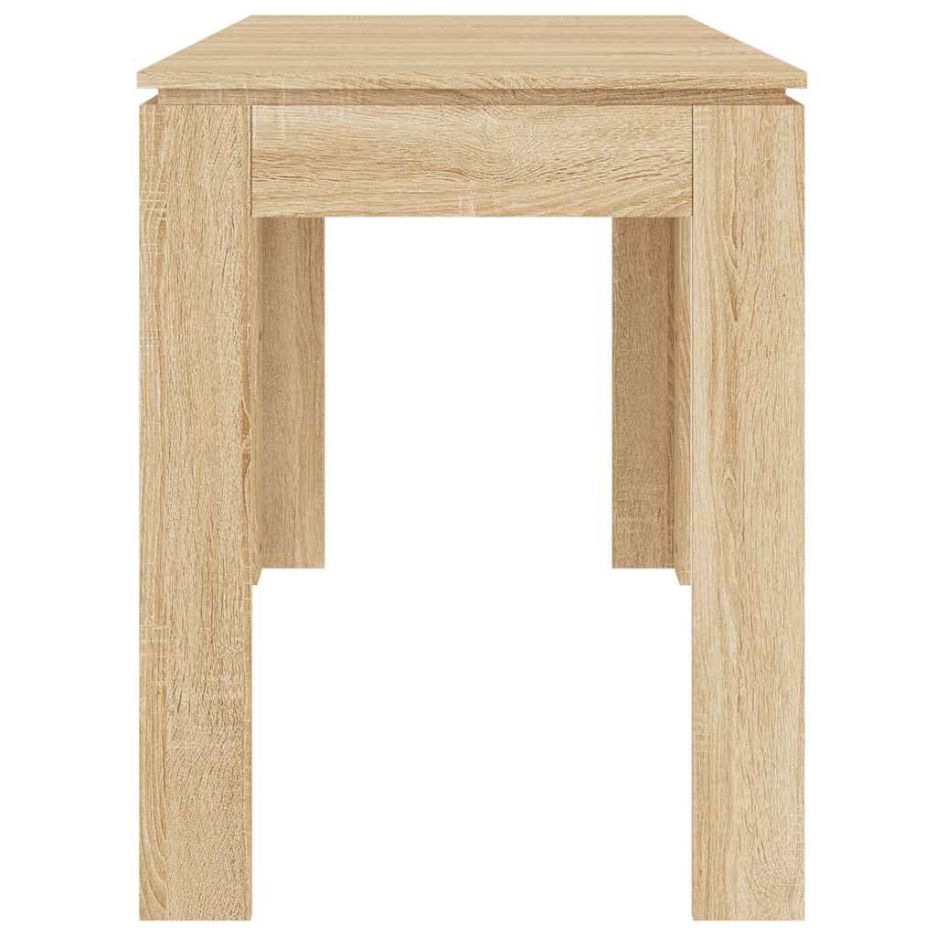 Τραπεζαρία Sonoma Δρυς 120 x 60 x 76 εκ. από Επεξ. Ξύλο