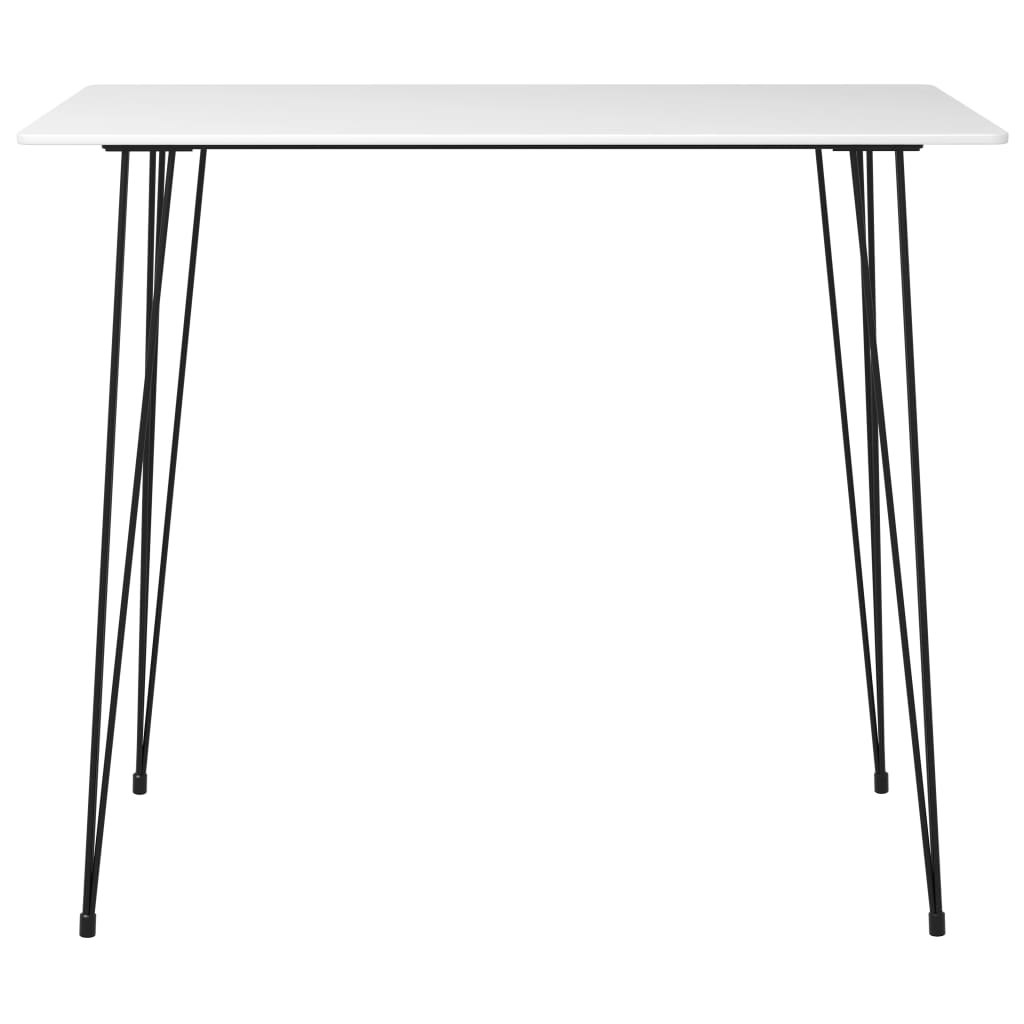 Τραπέζι Μπαρ Λευκό 120 x 60 x 105 εκ.