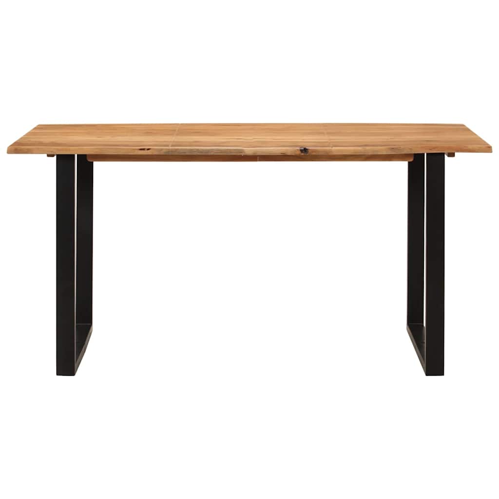 Τραπεζαρία 154x80x76 εκ. από Μασίφ Ξύλο Ακακίας