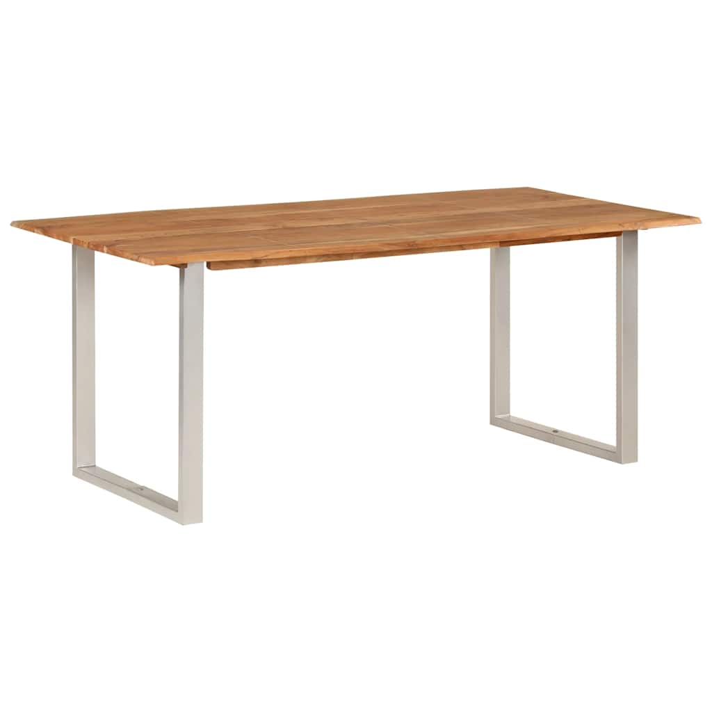 Τραπεζαρία 180 x 90 x 76 εκ. από Μασίφ Ξύλο Ακακίας