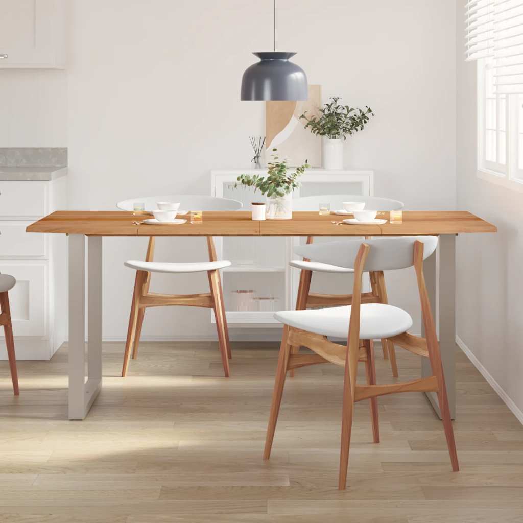 Τραπεζαρία 180 x 90 x 76 εκ. από Μασίφ Ξύλο Ακακίας