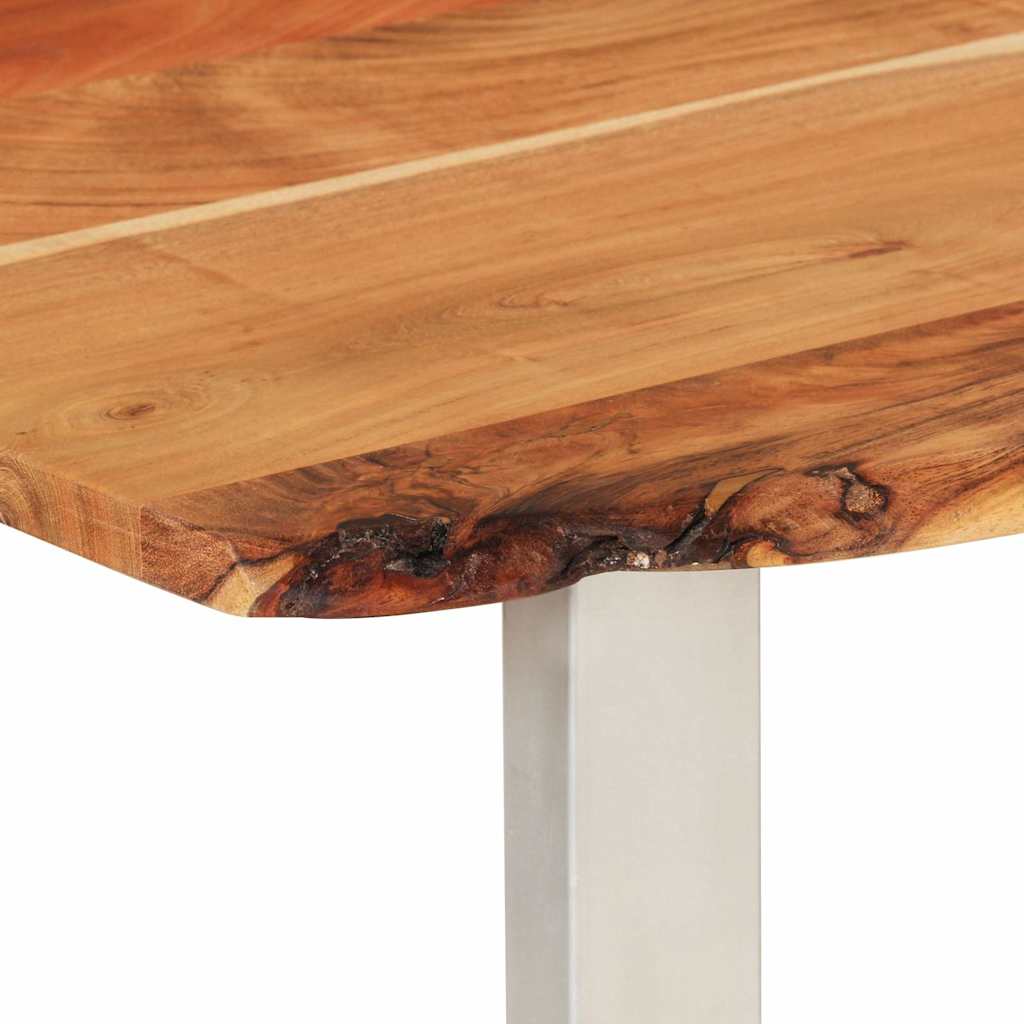 Τραπεζαρία 180 x 90 x 76 εκ. από Μασίφ Ξύλο Ακακίας