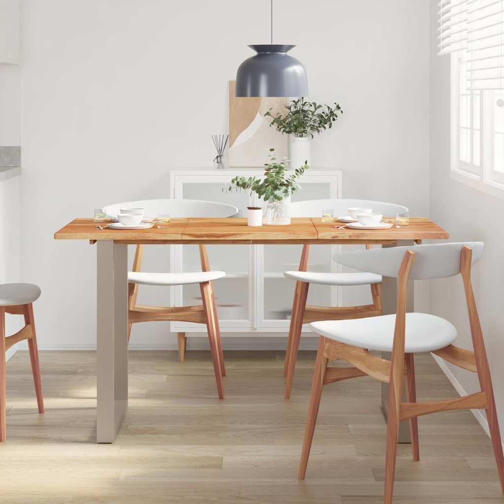 Τραπεζαρία 140 x 70 x 76 εκ. από Μασίφ Ξύλο Ακακίας